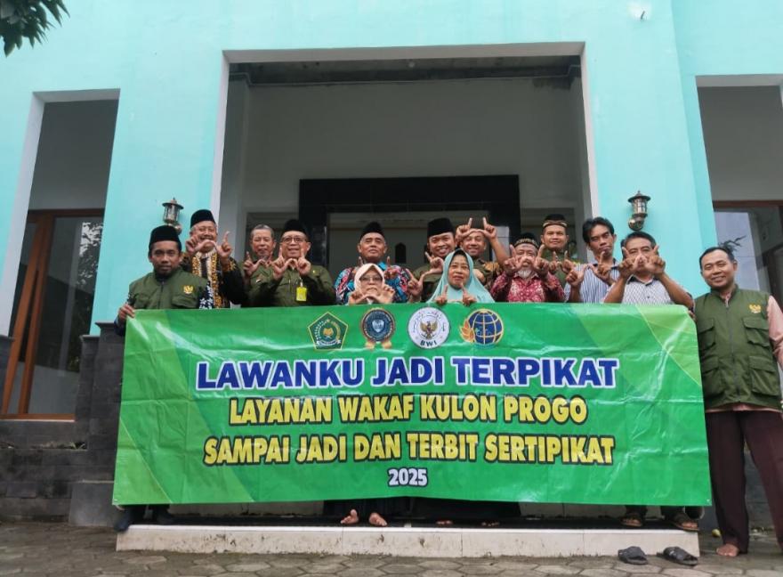 Wakaf Tanah Mudah melalui Program Lawanku Jadi Terpikat